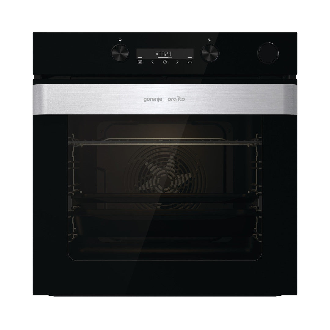 Gorenje Built in Electric Oven with Grill 60 cm 77 Liters Black
