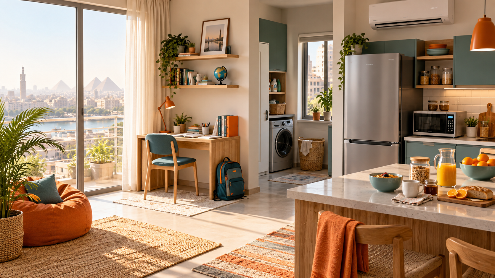 Refrigeration and laundry at the heart of a school-ready home